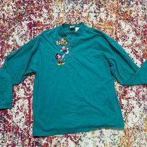 Vintage Disney Store Embroidered Long Sleeve